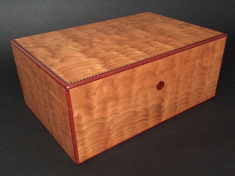 Cherry Wood Humidor