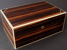 Macassar Ebony handmade humidor