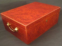 Burl Wooden Cigar Humidor