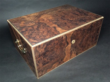 Claro Walnut Burl Humidor